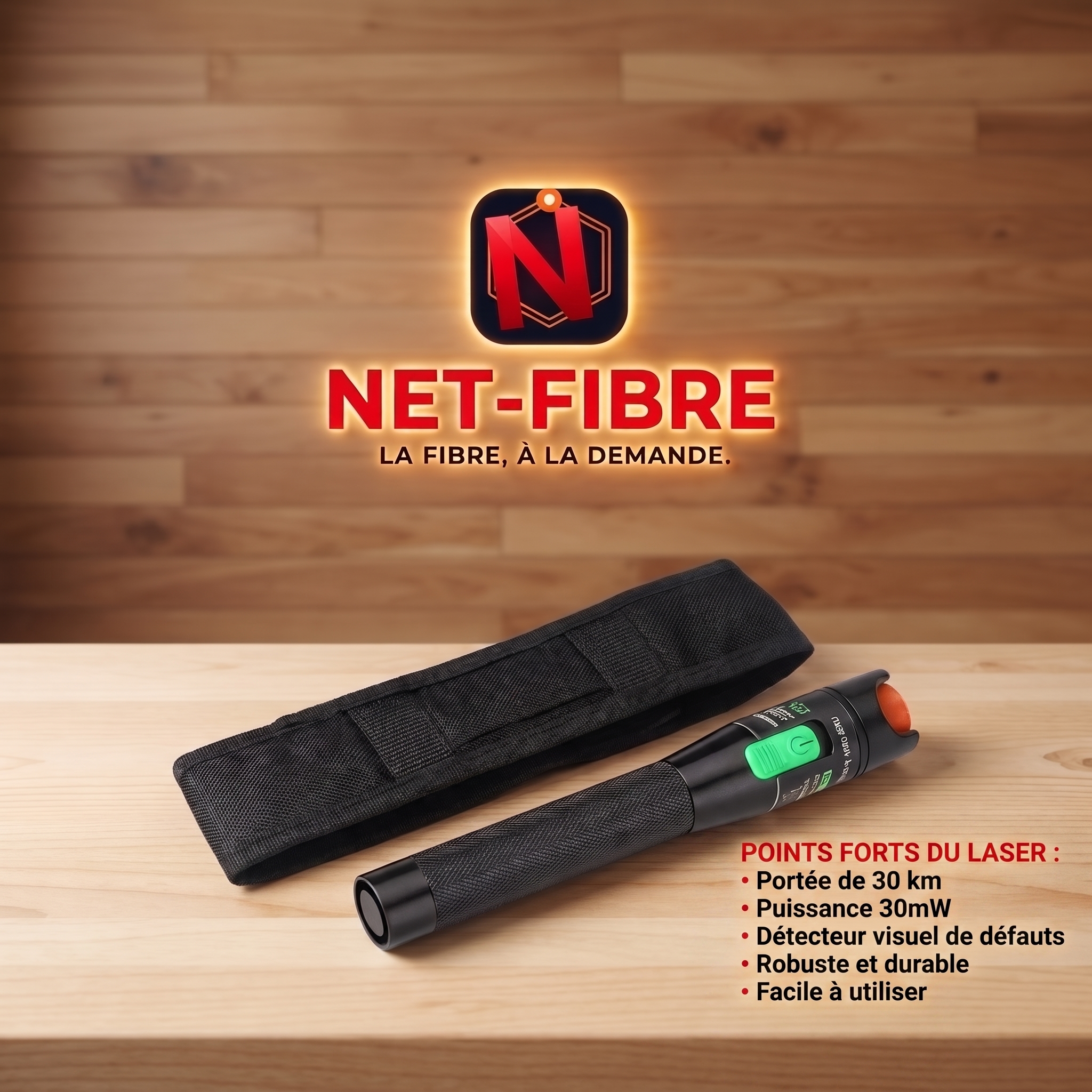 Laser Fibre Optique 30mW